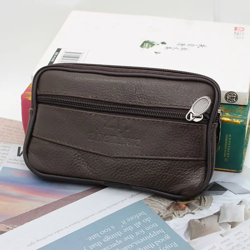 جديد حزام بو الجلود حامل هاتف الخصر حقيبة متعددة الوظائف المحمولة الرياضة محفظة الترفيه حزام مقاوم للماء الحقيبة يوميا