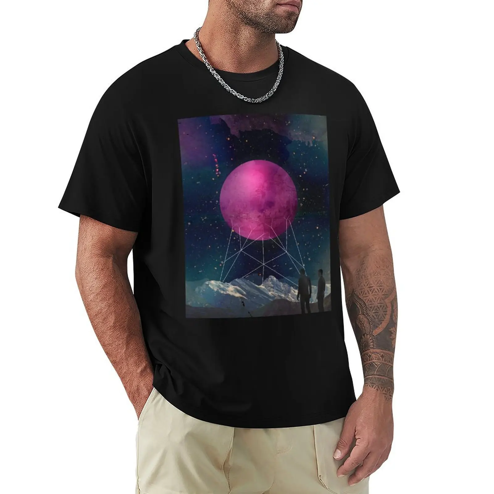 

Intergalactic bridges T-Shirt customs design your own clothes workout shirts for men