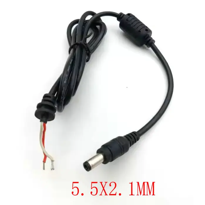 

5.5mm x 2.1mm DC Power Plug Connector to Power Cord Cable
