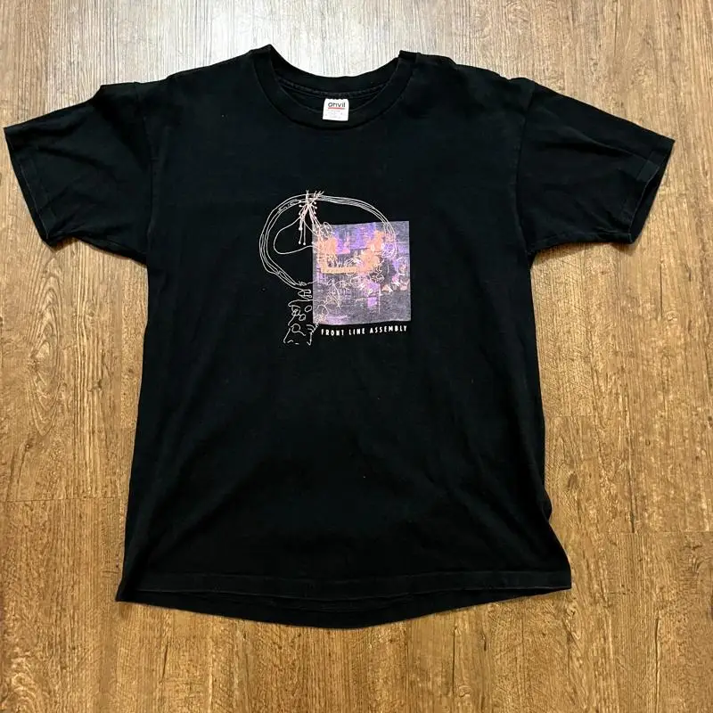 Vintage Front Line Assembly Shirt | XL | Total Neural Implant | Industrial