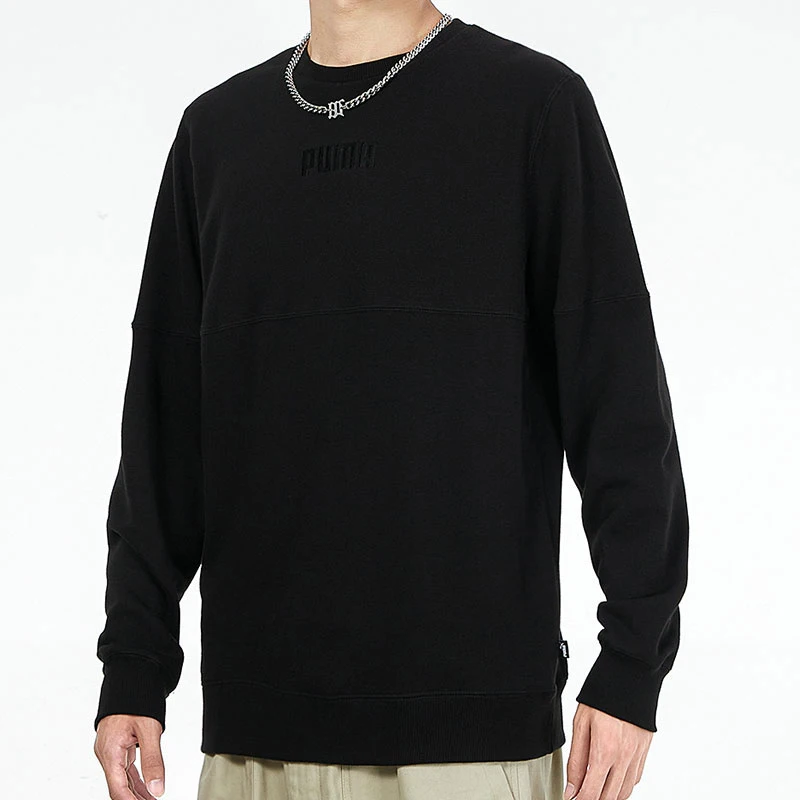 

Puma genuine New Men's Loose Breathable Round Neck Sports Hoodie 846409-01