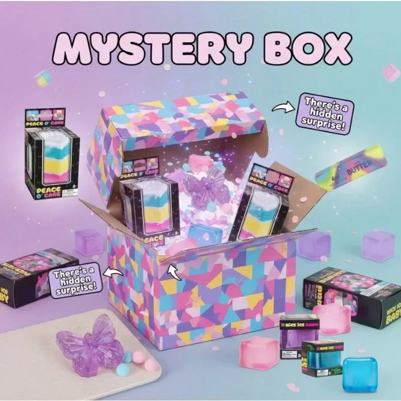 

Cute Dessert & Butterfly Squishy Blind Box Independent Random Draws, Equal Chance Styles + Hidden Secret Variant