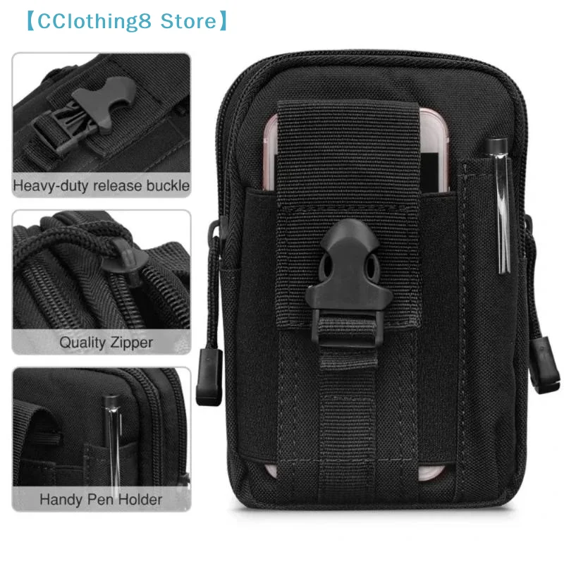 Tactical Leg Bag Fanny Pack Men Riding Locomotive Multifunctional Belt Leggings Bag Hanging Waist Bag Packs Pochete【AliS8】 view 4