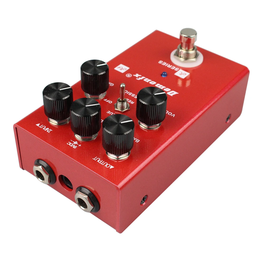 NEW High Quality Demonfx R-Series R4 (Based on G4) Red Channel Preamp/Overdrive/Distortion Pedal