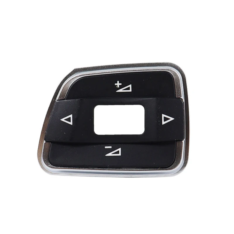 For VW Golf 6 Passat B7 Magotan Tiguan Touran Multivan EOS Multifunctional Steering Wheel Switch Audio Control Button Cover Trim