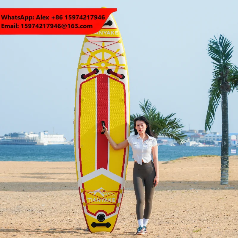 2024 Hot Sale Inflatable Stand Up Paddle Board Rescue Boards Surfboard For Fishing And Surfing