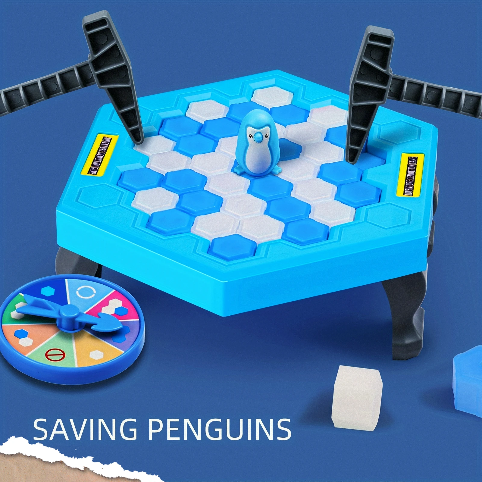 Knocking On Ice To Rescue Little Penguins, Breaking Ice Toys, Children's Puzzle, Brain Training, Parent-Child Games