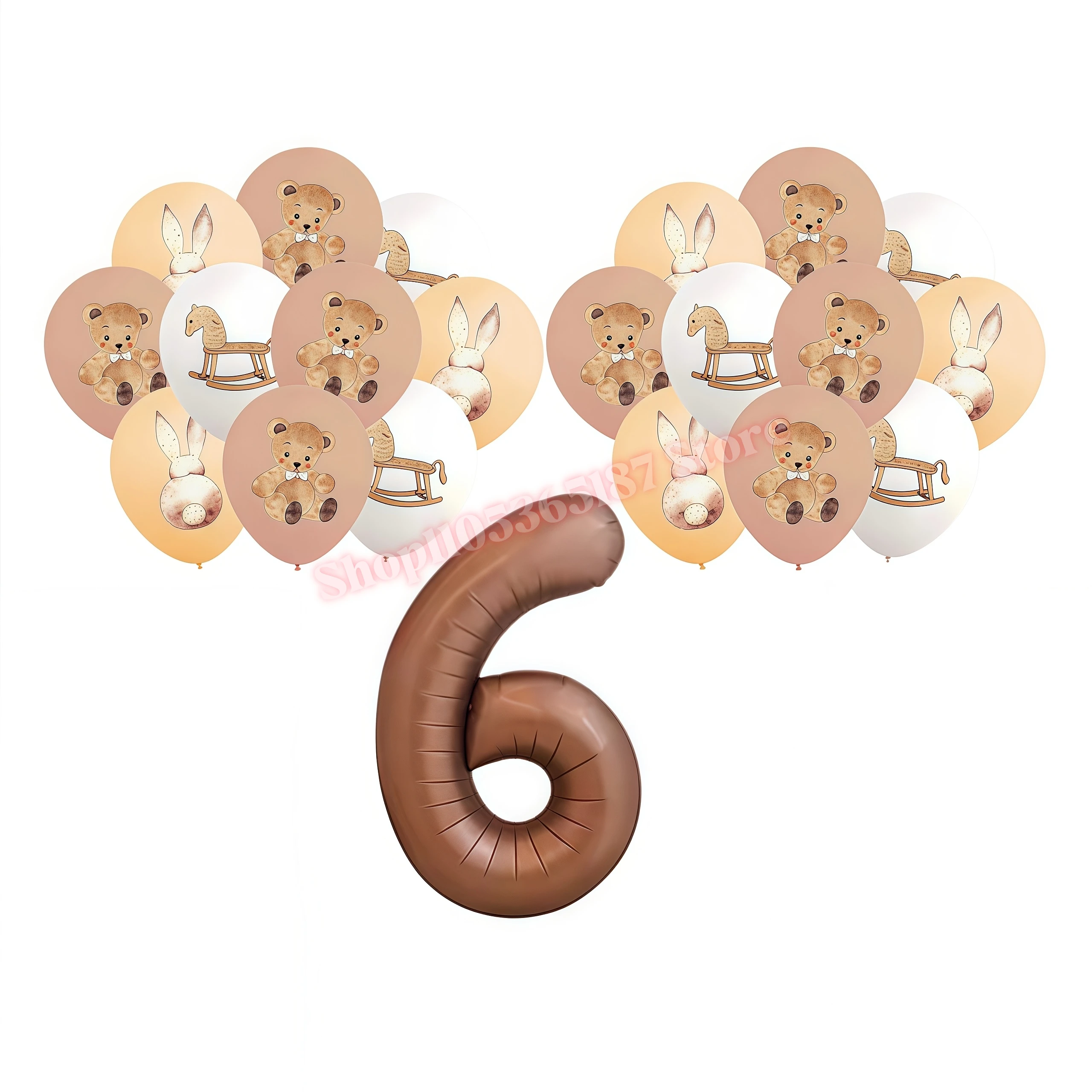 Hello Baby Geschlechts-Enthüllungs-Party-Zubehör Mädchen Junge Banner Flaggen Girlande Ballon für Babyparty 1. Geburtstag Dekoration – Detail 27