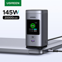 UGREEN 145W 20000mAh Power Bank Qi2 15W Magnetic Wireless Powerbank Station PD3.1 External Battery for Laptop 100W Fast Charge