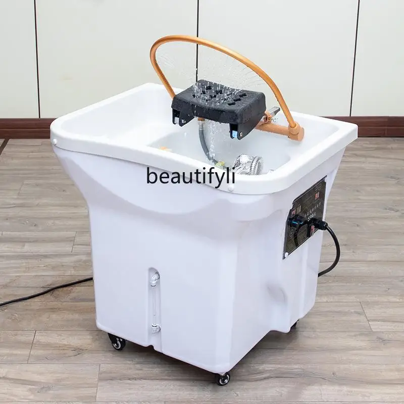 Free of connection to wastewater, integrated ear and hair care center, fumigation spa machine head treatment instrument