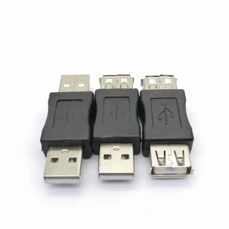 USB 2.0 Data Cable Adapter for PC TV, Female To Female USB Micro Sd Extender, 1 Piece