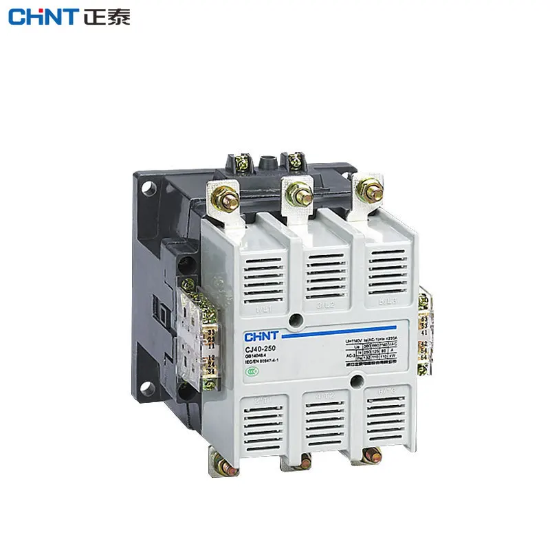 

Original CHINT CJ40 CJ40-63 CJ40-125 CJ40-160 CJ40-200 CJ40-250 AC 220V Electric Magnetic 3 Phase Contactor 125A 160A 200A 250A