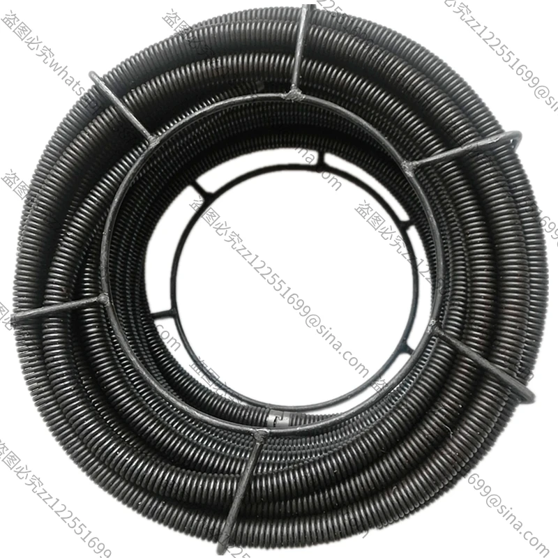 Suitable for Household Sewer Dredging Steel Wire Spring Sewer Steel Wire Dredging Spring 22mm Encryption Bold Electric Artifact