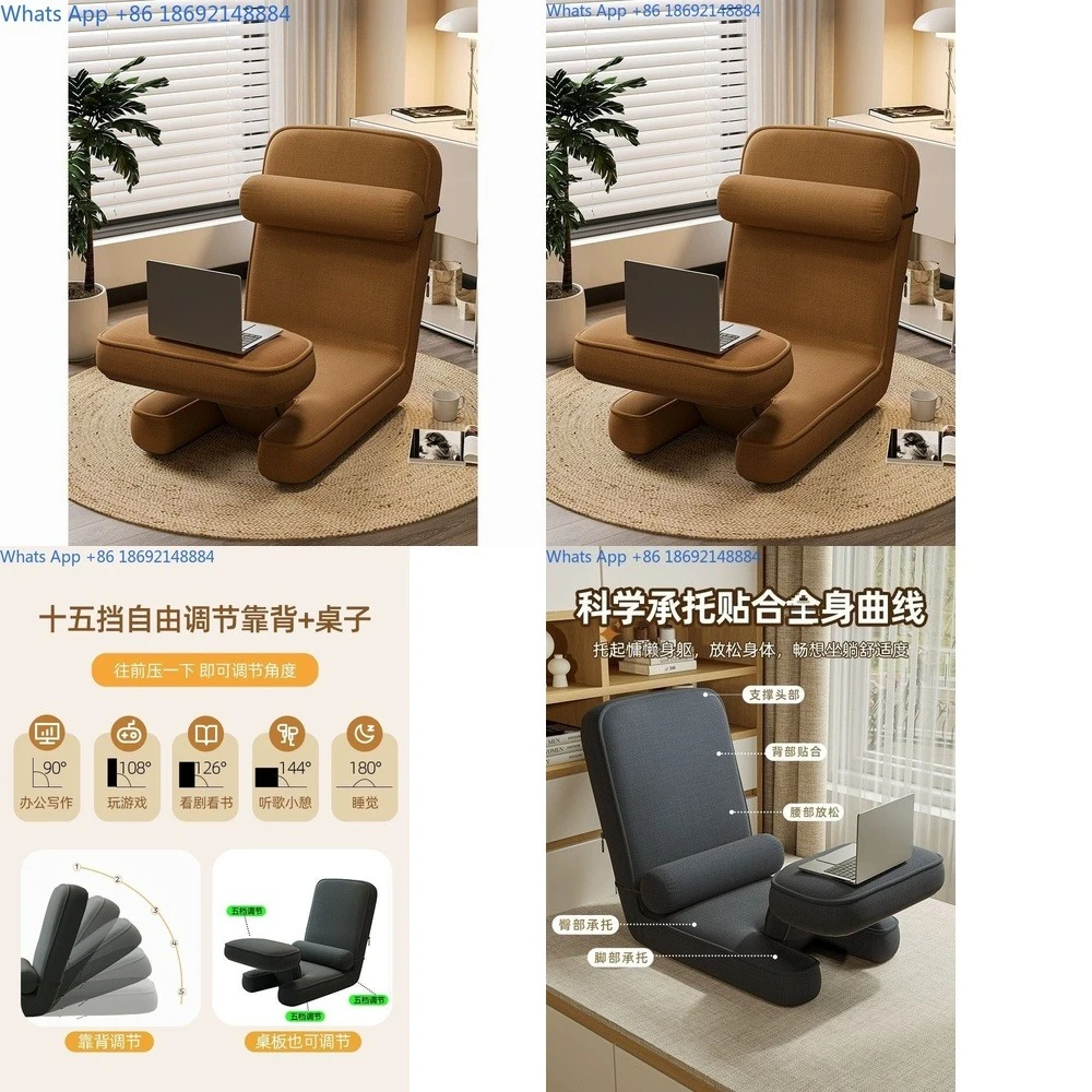 

Foldable Reclining Sofa Chair with Adjustable Design for Living Room Comfort
