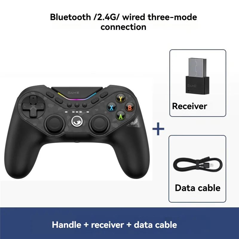 

AT93-TMR Joystick Tarantula Pro, NFC Enabled Wireless Controller With 6-Axis Gyro & 9 Programmable Buttons For PC Gaming