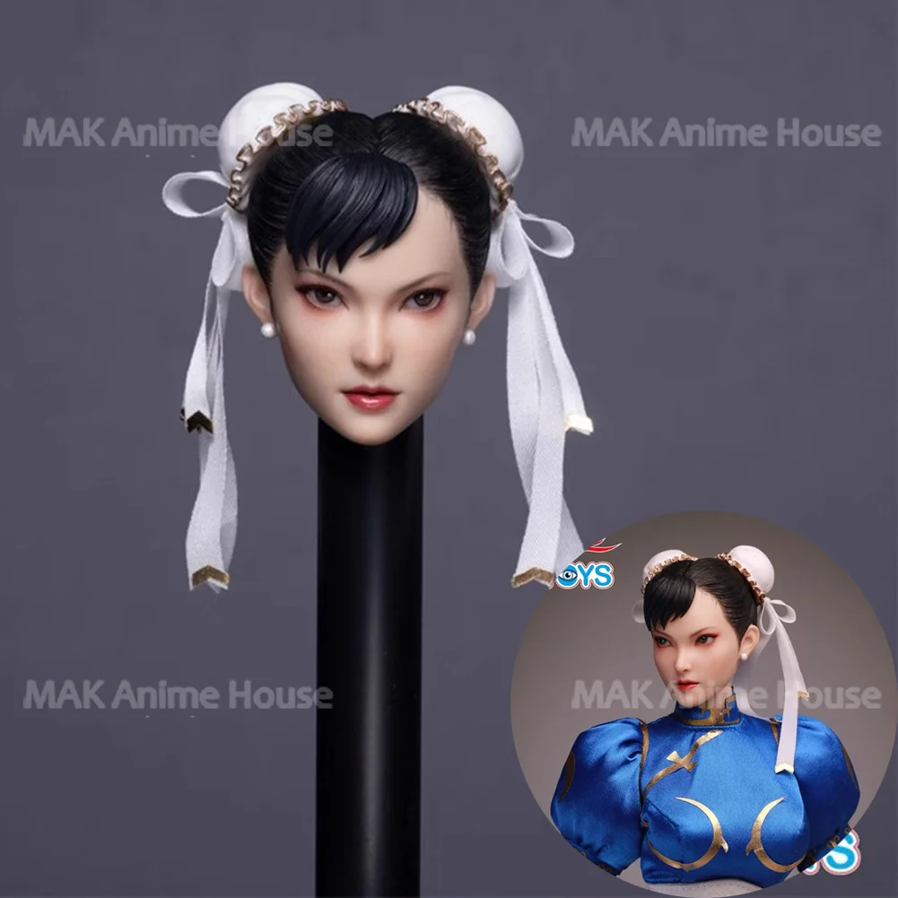 Z6TOYS ZC020 1/6 Skala Weibliche Mobile Augen Schönheit Kopf Skulptur PVC Modell Fit 12'' TBL Weibliche Soldat Action Figur körper