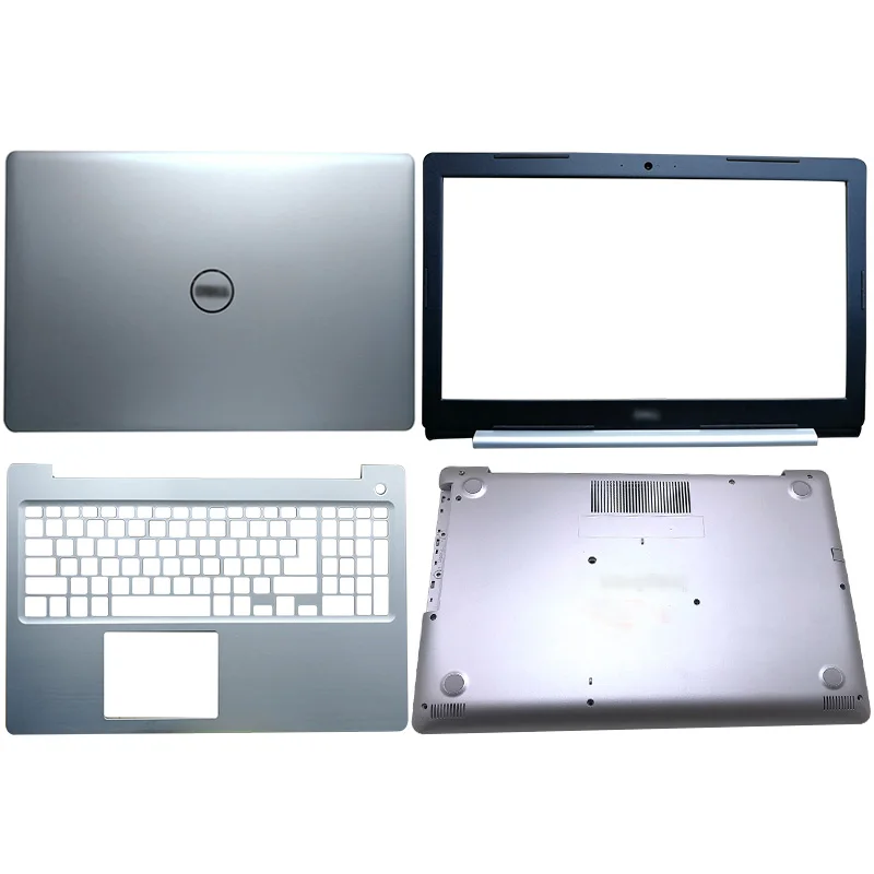 

Silver For Dell Inspiron 15 5570 5575 Laptop LCD Back Cover/Front Bezel/Palmrest/Bottom Case 0X4FTD 0M1FJK 0YKN1Y 01JPXK