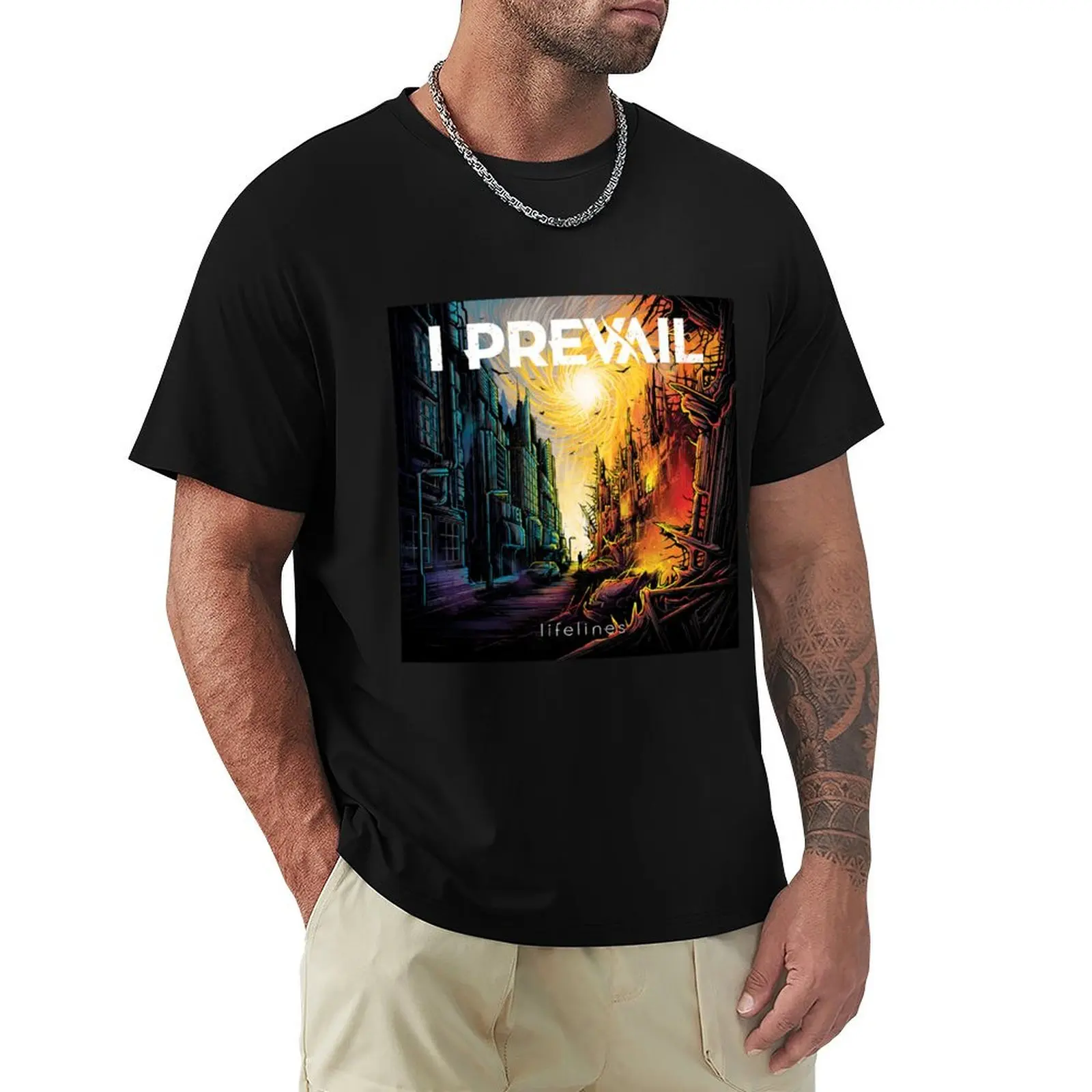 

I Prevail lifelines T-Shirt Casual Graphic Print Tee