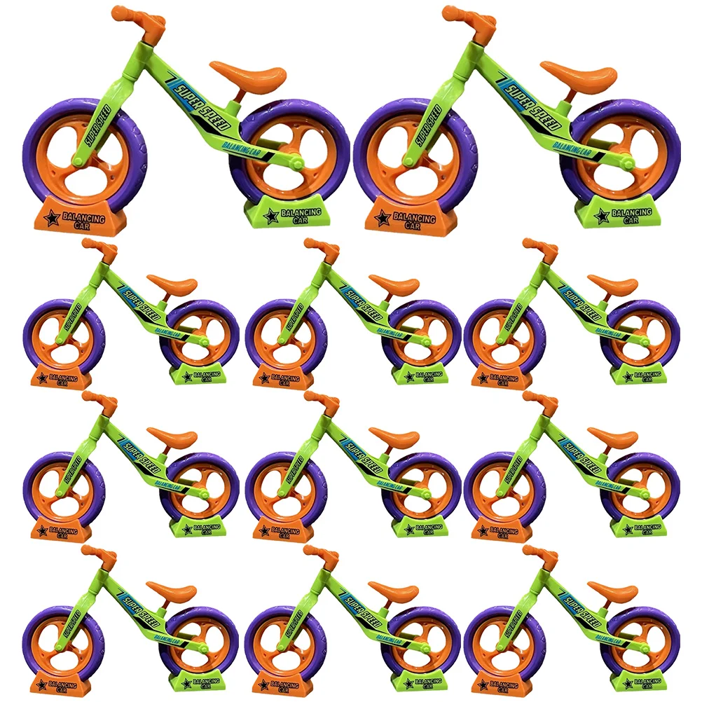 

12 Pcs Bicycles Carrot Balance DIY Assemble Bike Model Toy Educational Assembly Toddler