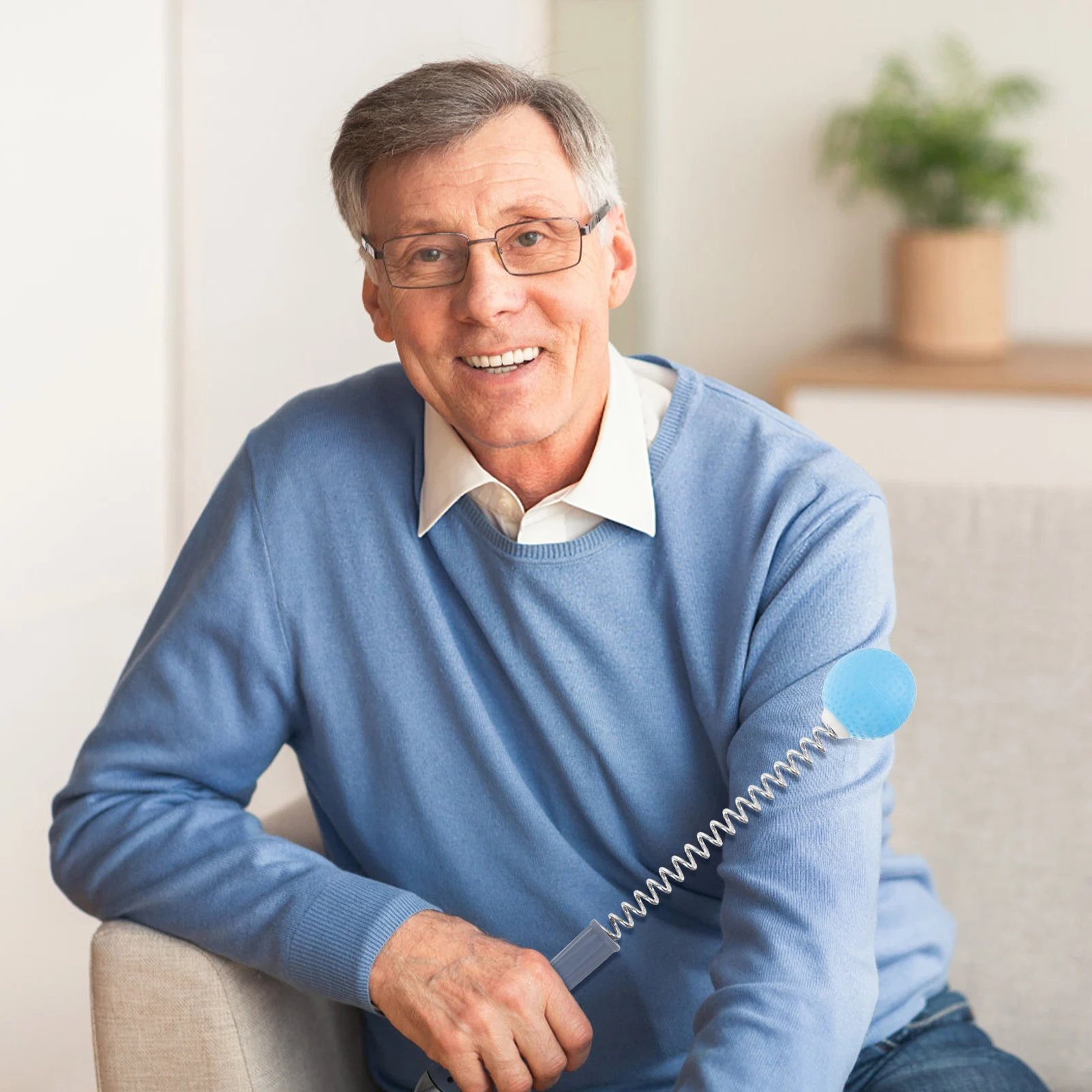 

Удобный ручной массажный молоток, массажер для всего тела, портативный многофункциональный перекатывающий режим для домашнего использования в любое время