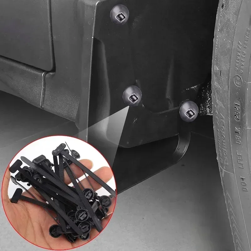 العالمي النايلون رباط للكابل مشبك السيارات السحابة المسمار استبدال كليب سيارة درابزين الجذع محرك الحرس لوحة إدارة الأسلاك آمنة