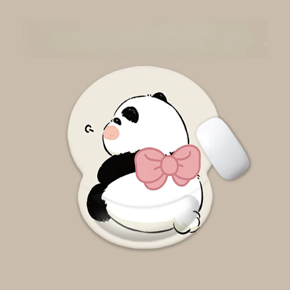 

Computer Accessories Panda Non-Slip Pad Wrist Rest Hand Support 3D Antiskid Mice Mat Kawaii Comfortable 3D Mouse Pad Gift