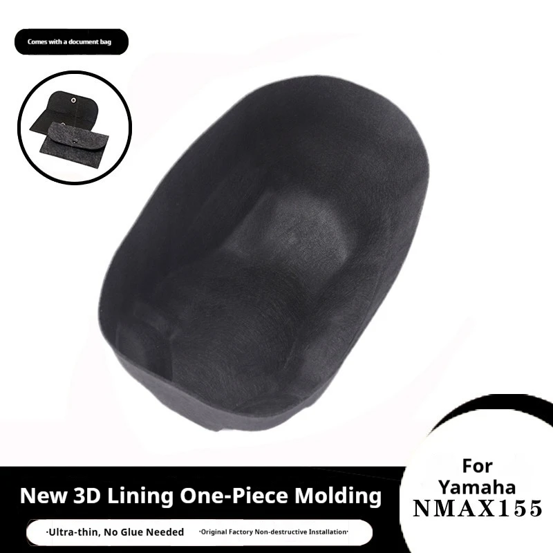 For Yamaha NMAX155 Seat Bucket Liner Felt One-Piece Noise-Reducing Anti-Slip Storage Mat Accesorios Moto Accessori Moto