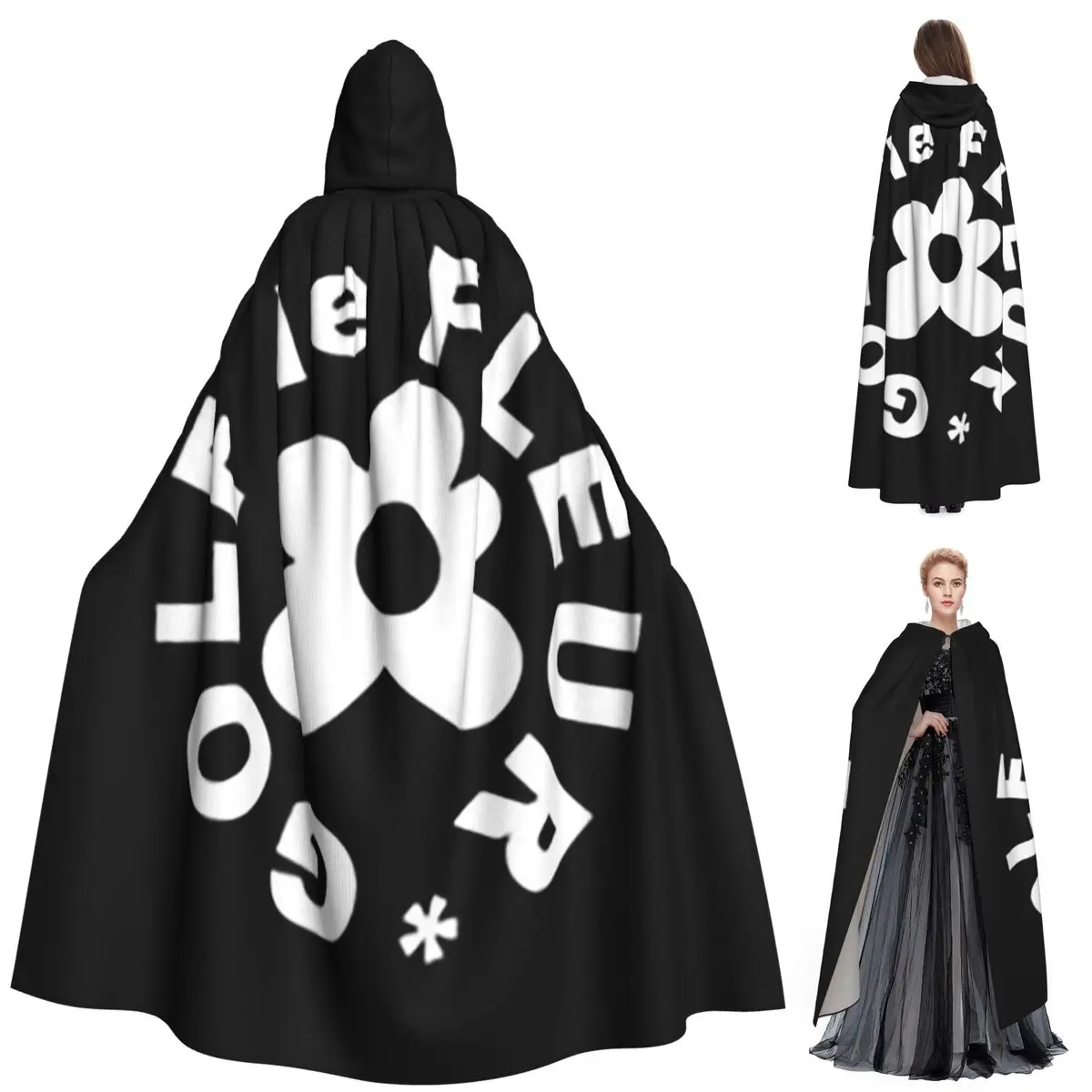 

Tyler The Creator GOLF Le Fleur 4, длинный плащ с капюшоном, средневековый костюм ведьмы, накидка для косплея, пальто на Хэллоуин для взрослых, унисекс