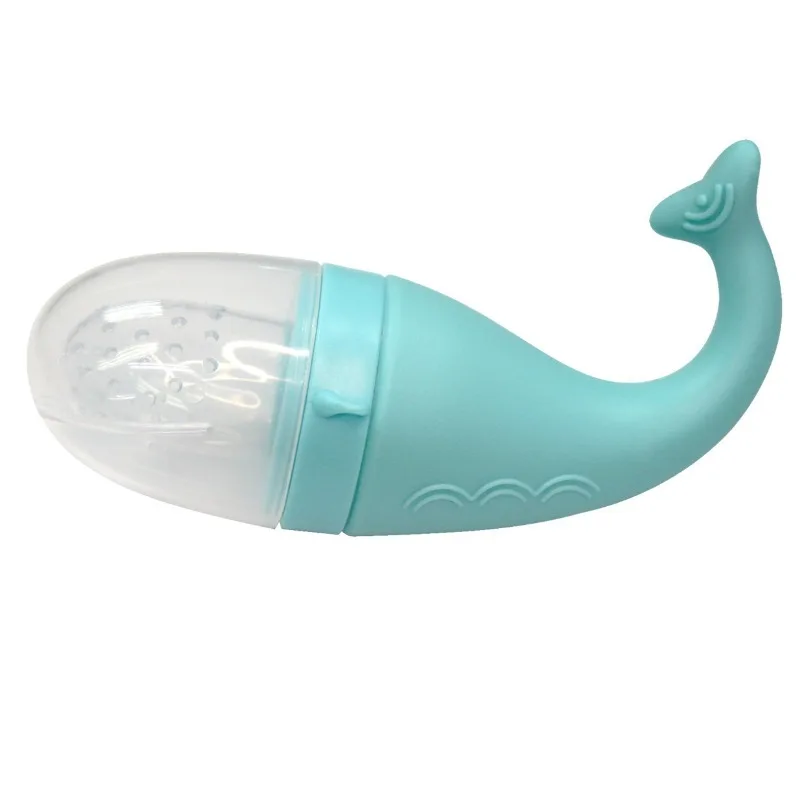 

Baby Super Soft Silicone Whale Bite Le Grinding Stick Soothing Artifact