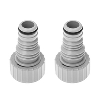 Set of 2 Pool Water Drain Adapter Drain Hose Connector Pool Part for P05347