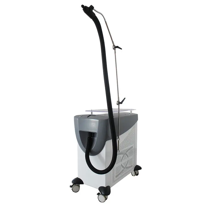 Refrigeração Zimmer Resfriador de superfície da pele para alívio da dor conectado com dispositivo de alexandrita de picossegundo Máquina de resfriamento de ar