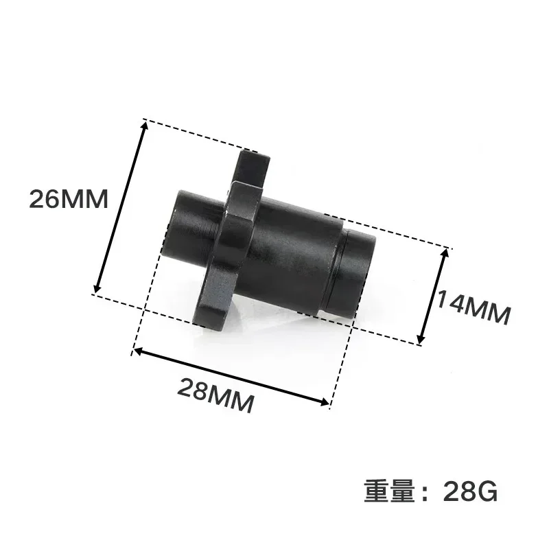 จําลองของเล่น off-road กรอบเหล็กเสริมเพลา differential block สําหรับ Axial RBX10- Ryft RZ003