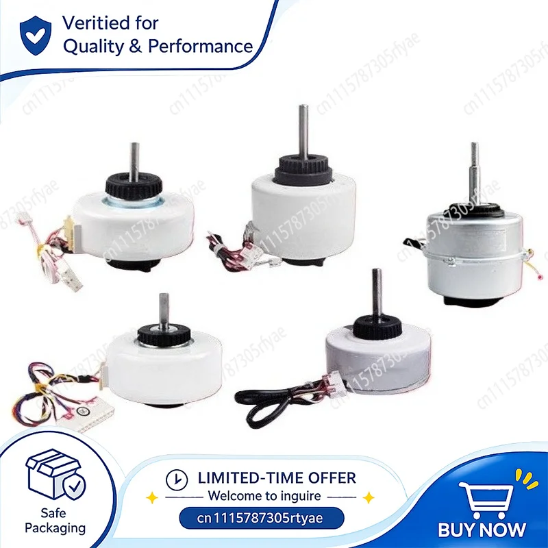 Air Conditioner Indoor Fan Motor Replacement for Gree 1HP 1.5HP 2HP Split AC Plastic Sealed Motor FN Series Repair Parts