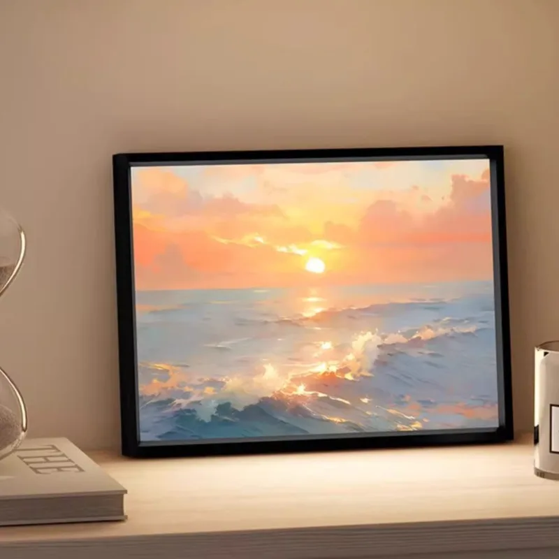 

Lighting painting, wireless bluetooth speaker, bedside desktop ornament