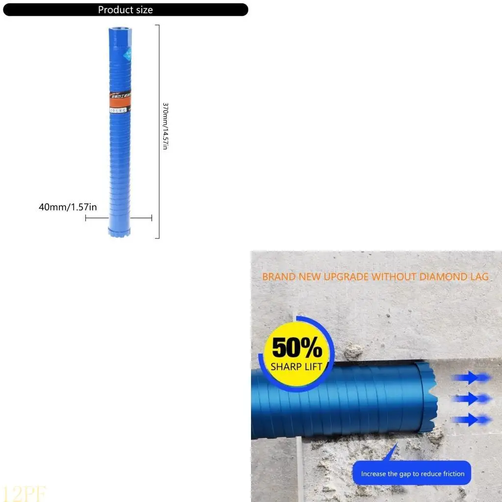 longitud-multiusos-broca-370m-m-base-los-diamantes-12pf-para-las-tareas-perforacion-construccion