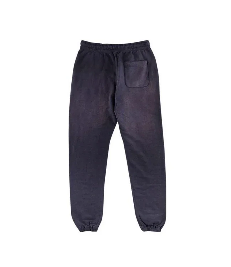 Washed Purple Saint ANGEL Sweatpants Men Women Oversize Destroy Jogger Drawstring Pants