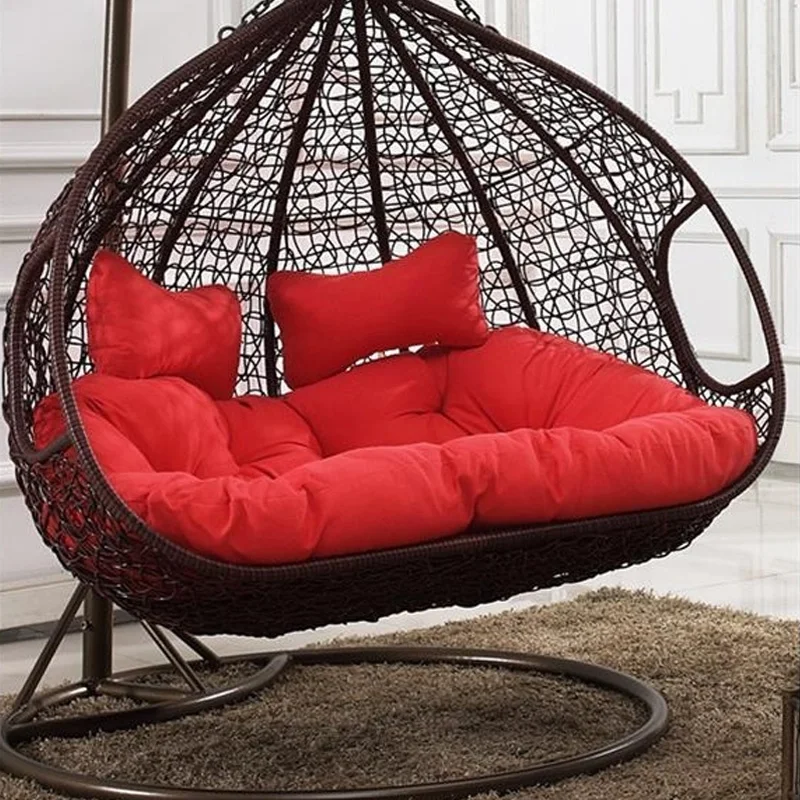 

Modern Outdoor Terrace Swing Chair Two-Seater Terrace Swing