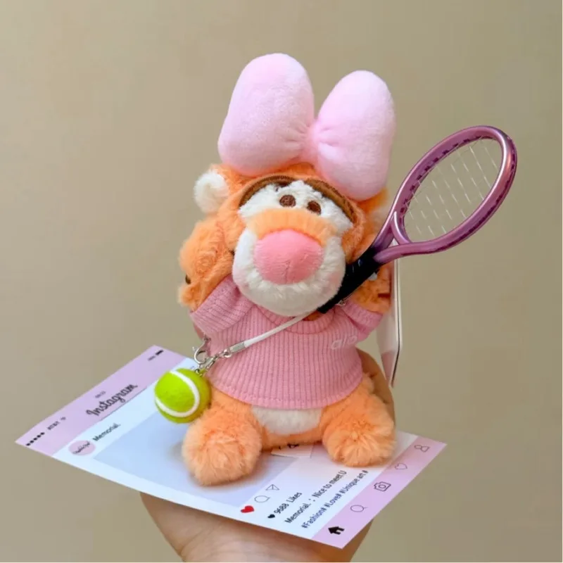 Disney véritable Winnie l'ourson tigrou cochon Bourriquet en peluche pendentif sac à dos pendentif porte-clés meilleur cadeau d'anniversaire pour les amis