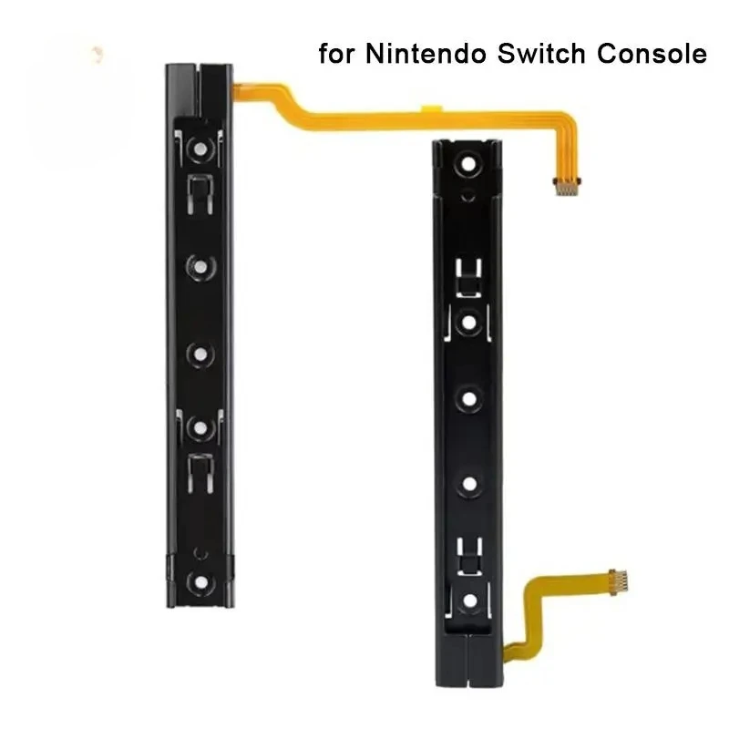 Trilho Deslizante Direito e Esquerdo com Cabo Flexível para Reparo de Console Nintendo Switch NS - Peça Original de Reposição e Acessórios