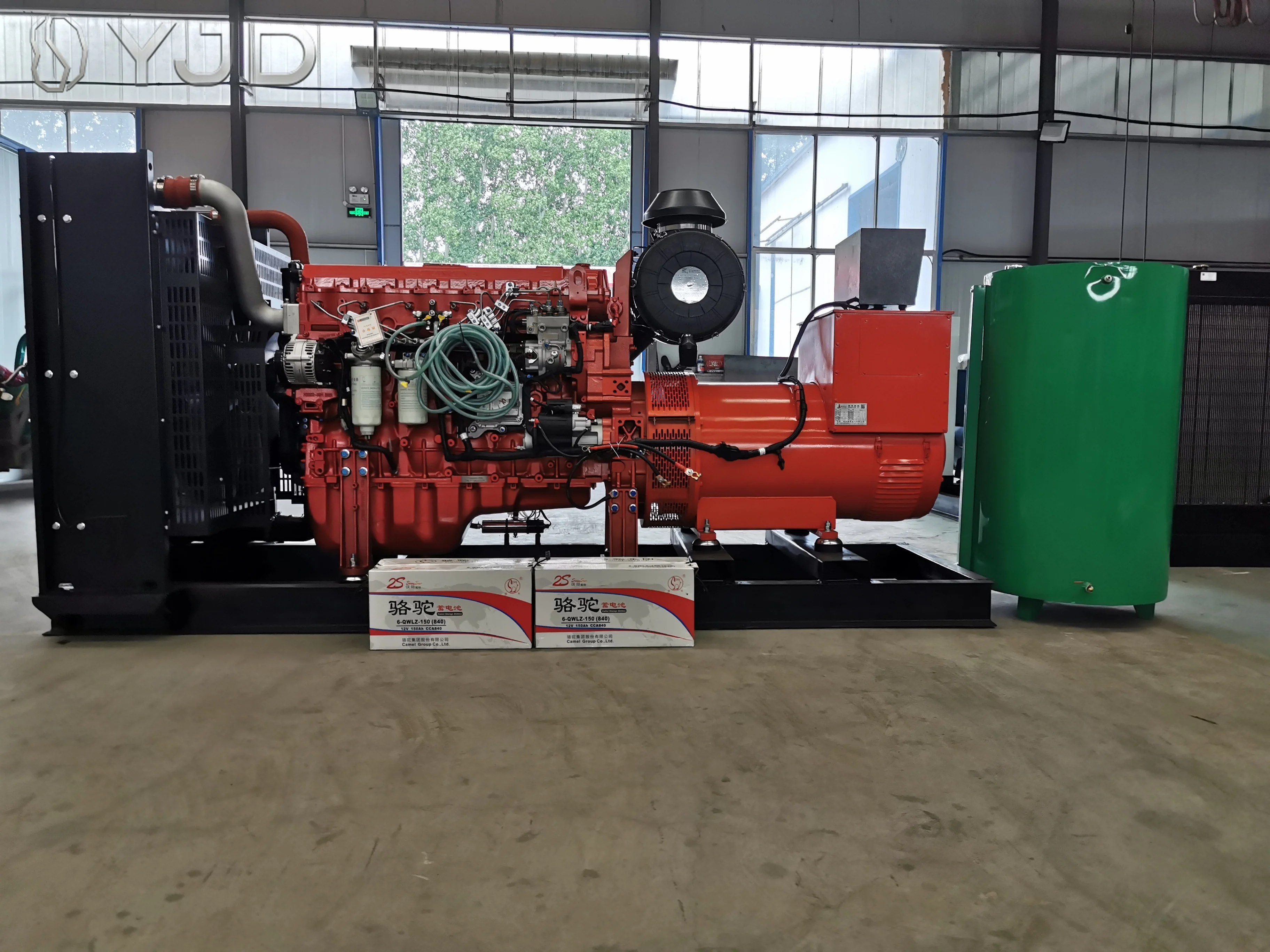 

Wei-chai 300KW Diesel Generator 375KVA 380V Super Silent Auto ATS Fully Automatic Multi-Cylinder Smart Four-Protect Controller