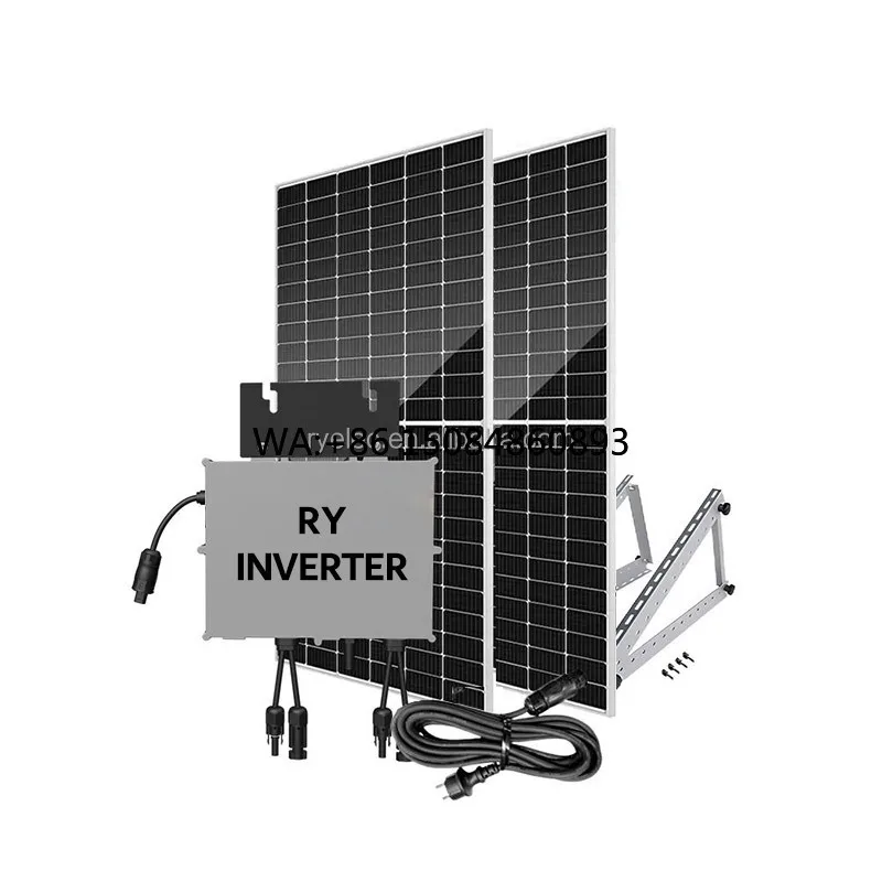 Solar balcony power generation800W Plug and Play Balcony Solar Kit Small On Grid Solar Balcony Power Plants MPPT Home Use