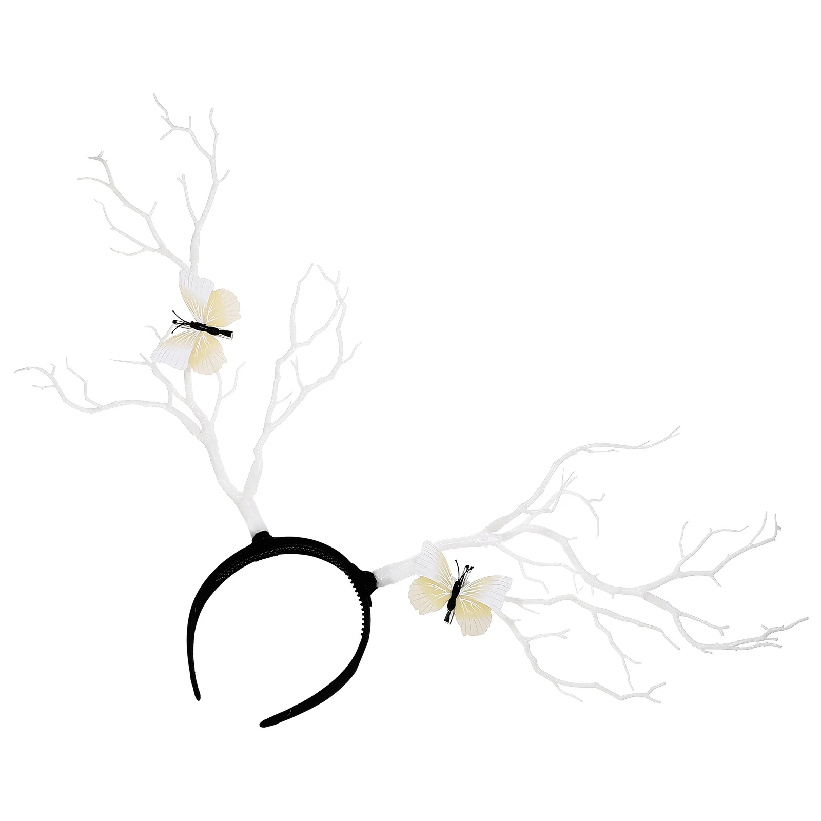 

1Pcs Antler Hair Band Silicone Material Branch Horn Headband Party Hair Decoration Xmas Kids Headwear Christmas Style Headwear