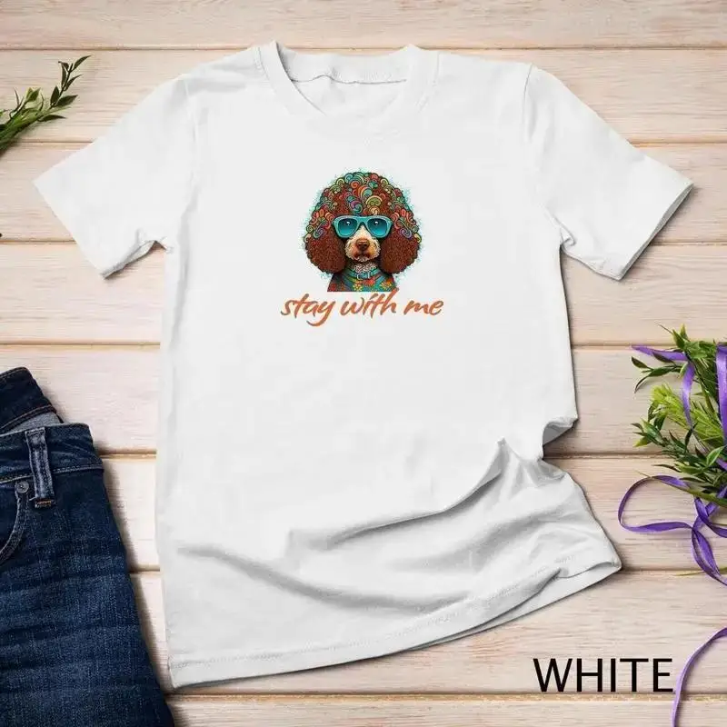 Funny Cool Poodle Dog Miniature Toy Hippie T Shirt Sweatshi