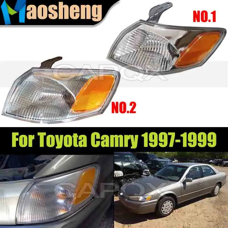 

Car Headlight Turn Signal Indicator Corner Light For Toyota Camry 1997 1998 1999 Corner Light Lamp