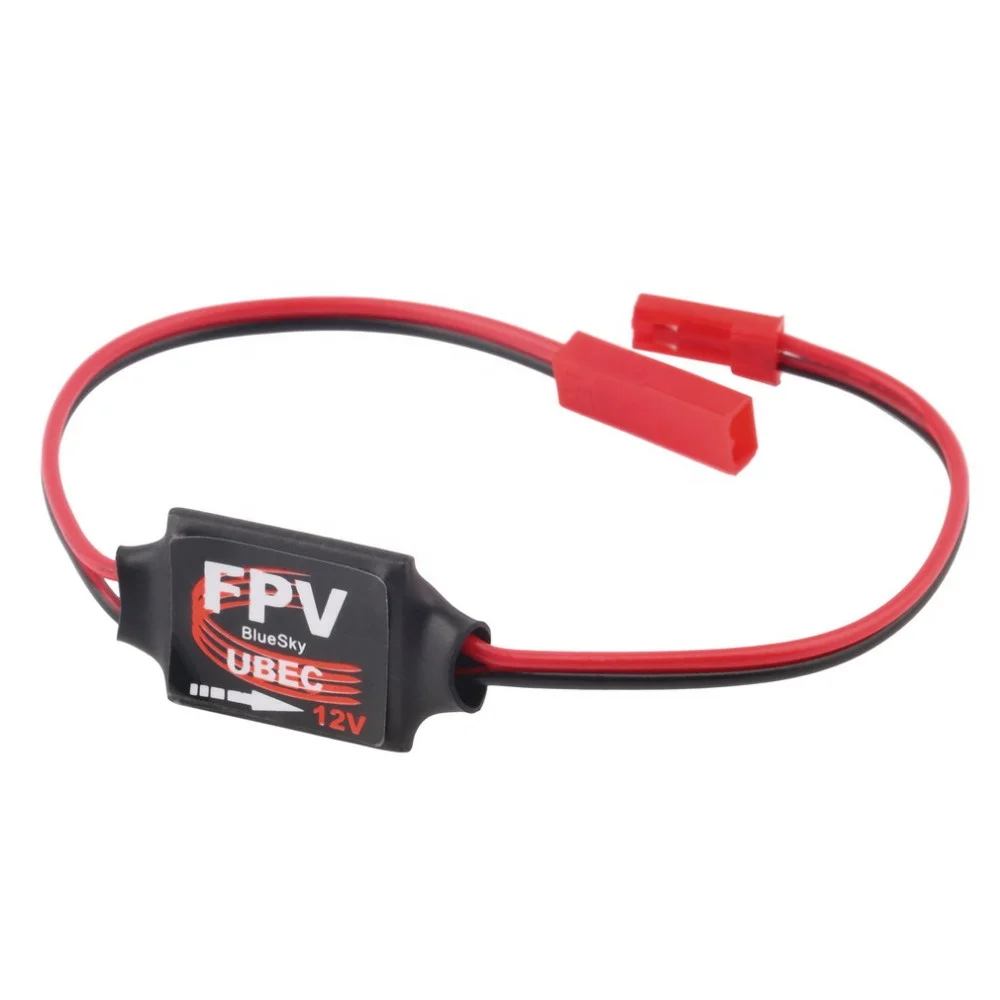 

30PCS BlueSky UBEC Mini BEC JST Connector 5V/12V 3A DC-DC Converter Step Module For RC FPV Plane Cameras Gimbals Durable Plastic