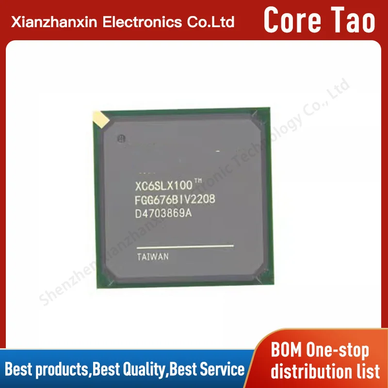 1PCS/LOT  XC6SLX100-FGG676 XC6SLX100-FG676 XC6SLX100 BGA676 Programmable gate array chips in stock