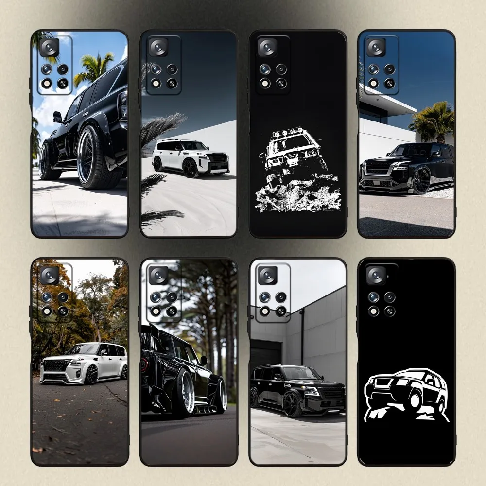 

N-NissanS Car P-PatrolS Cool Phone Case For Samsung Galaxy A20,A21s,A22,A31,A32,A52,A53,A72,73,A80,A91 Soft Black Cover