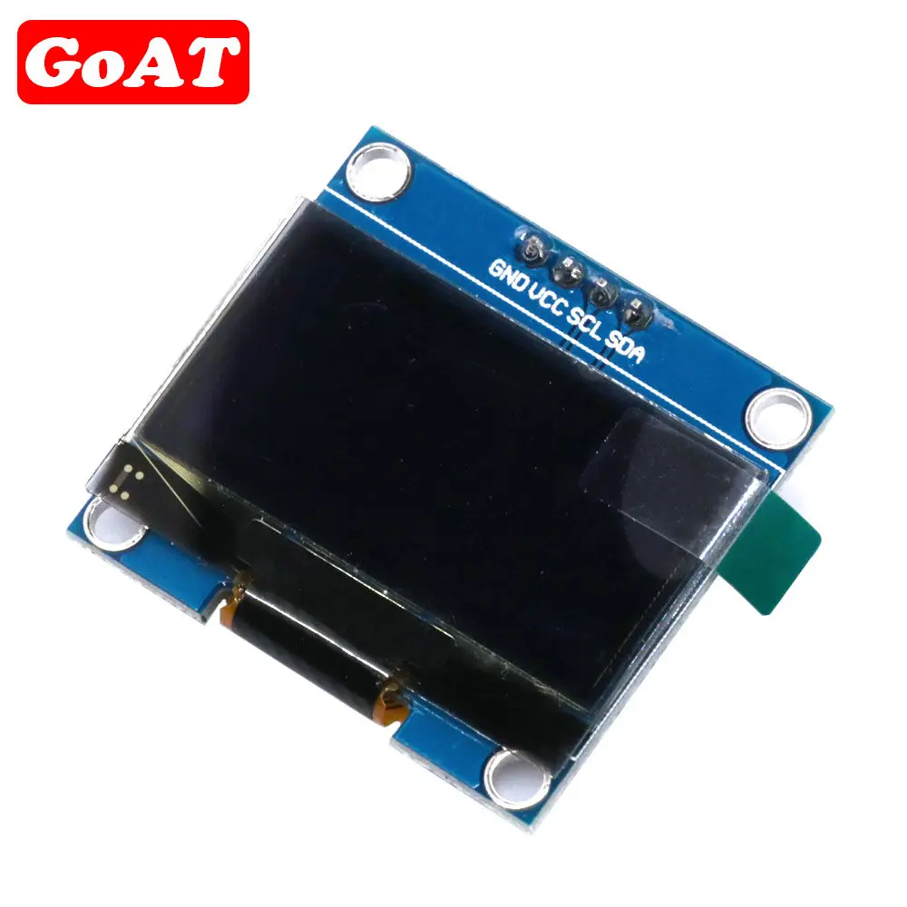 Módulo OLED de 1,3 pulgadas para Arduino, placa de pantalla LCD de 1,3 pulgadas, Blanco/azul, 128X64, I2C, SSD1306, 12864