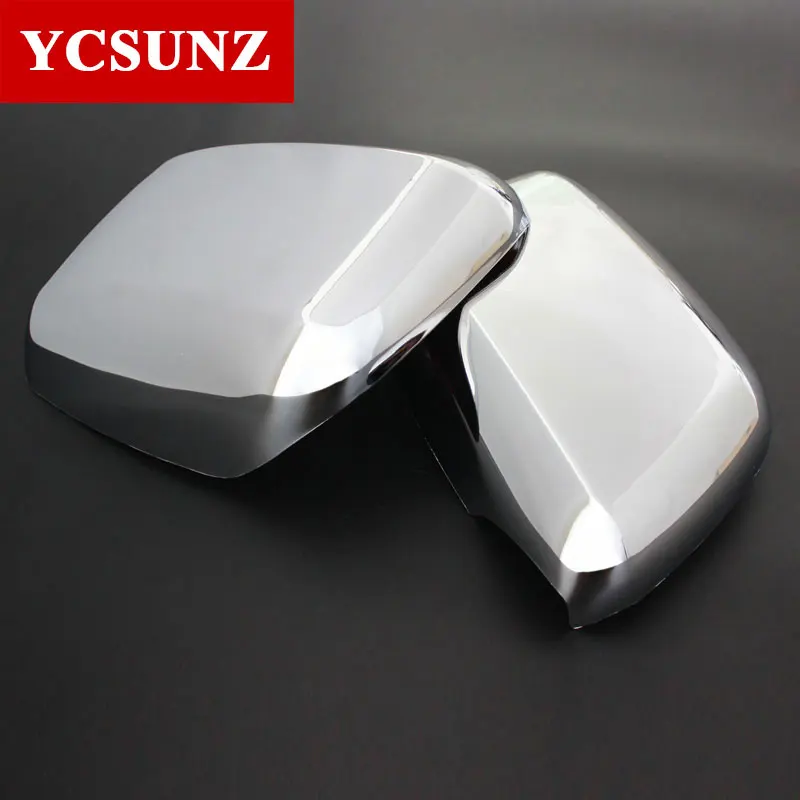 Chrome Side Mirror Cover Car Accessories For Nissan Frontier Navara D40 2006 2007 2008 2009 2010 2011 2012 2013 Exterior Parts