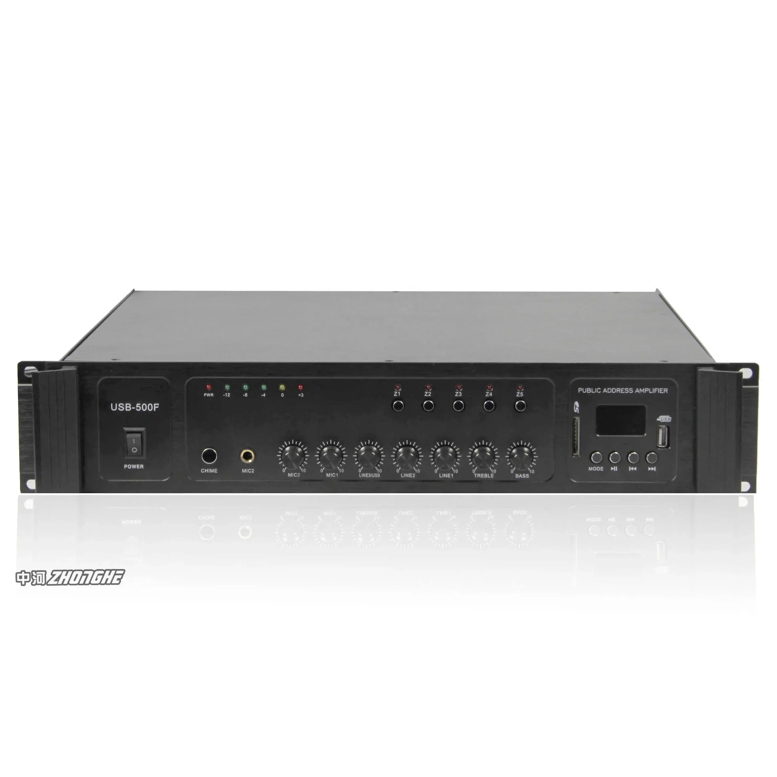 MP-USB350 nuevo amplificador de sistema pa 2u 350W amplificador de potencia de 5 canales